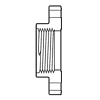 1 PVC 80 TRD SOLID FLG - Sch 80